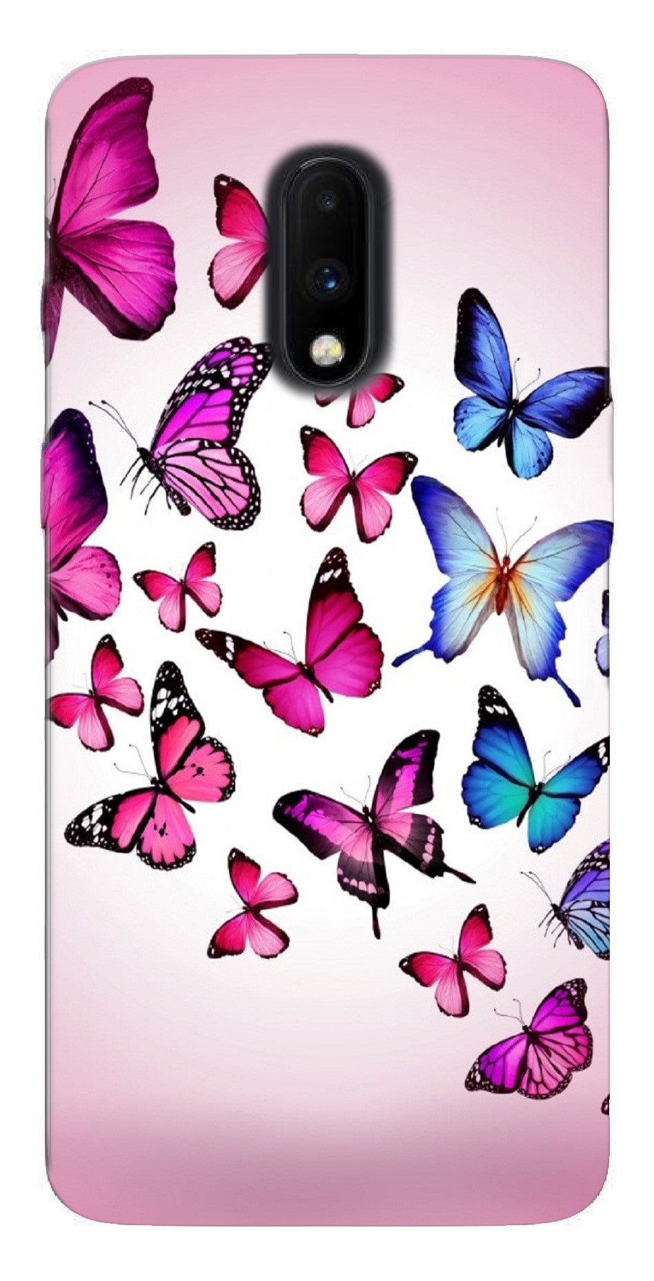 

BIGFAME Silicone Back Cover For OnePlus 7 ( Multi )