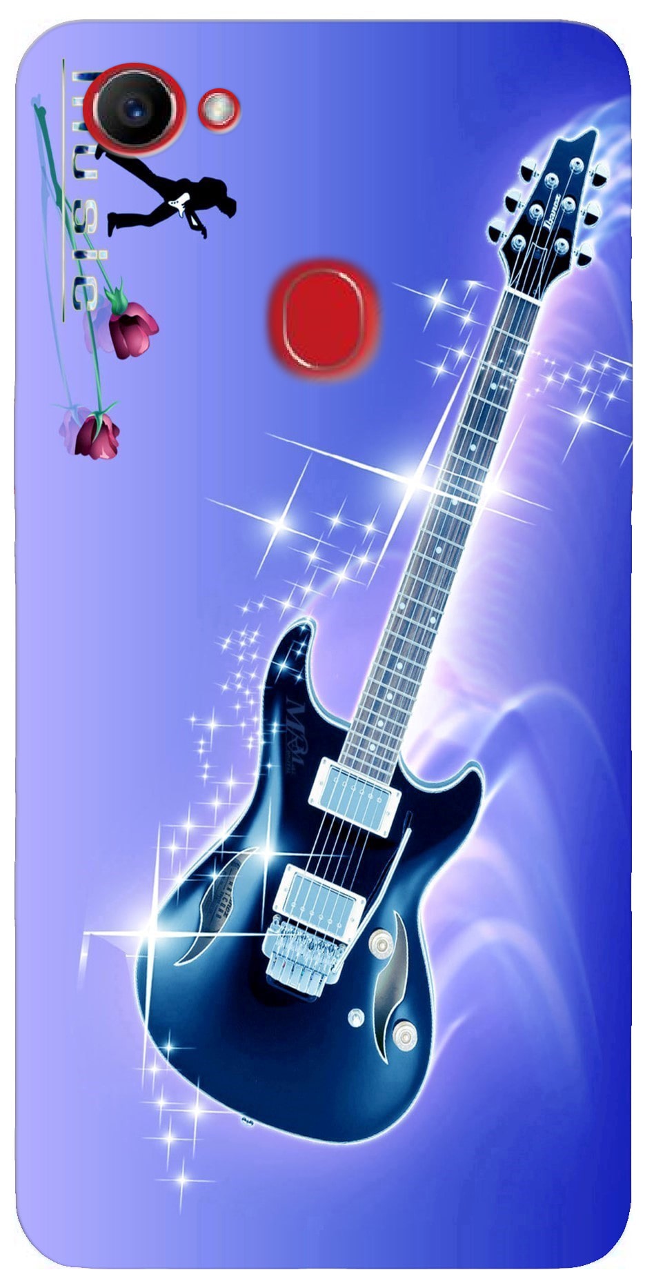 

BIGFAME Silicone Back Cover For OPPO F7 ( Multi )