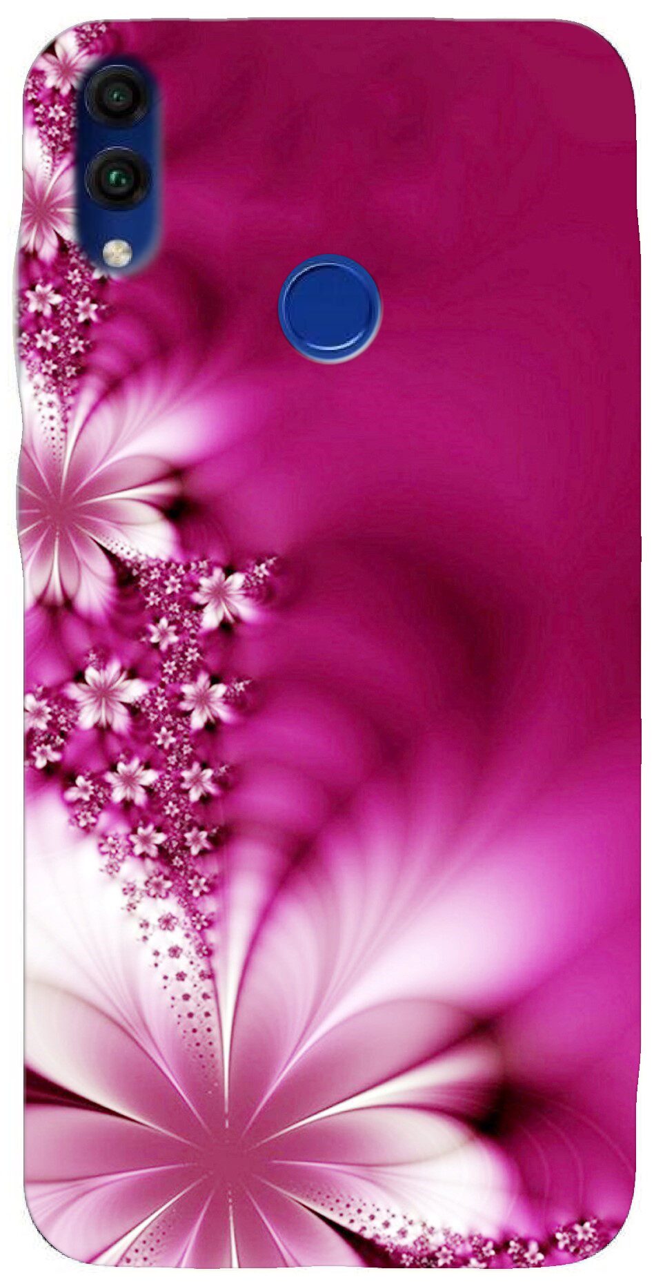 

BIGFAME Silicone Back Cover For Honor 8C ( Multi )