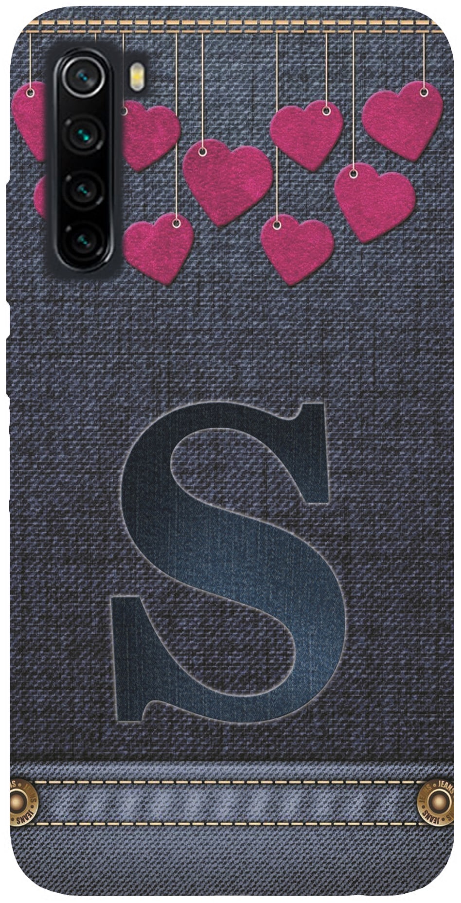 

BIGFAME Silicone Back Cover For Redmi Note 8 ( Multi )