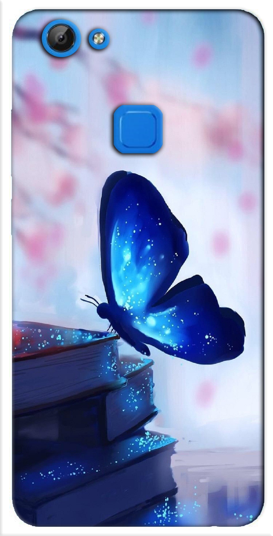 

BIGFAME Silicone Back Cover For Vivo V7 Plus ( Multi )