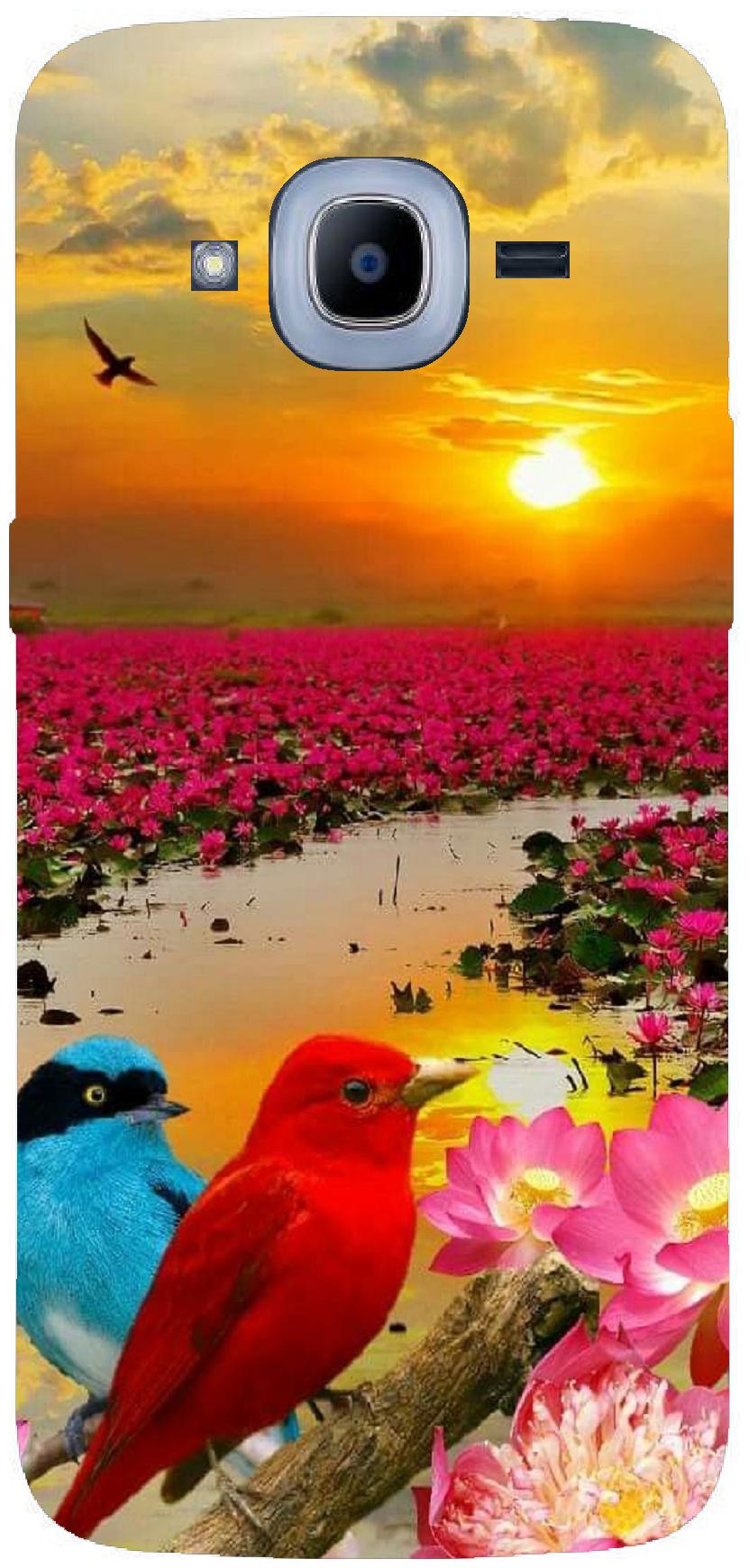 

Bigfame Soft Silicon Printed Mobile Back Covers For Samsung Galaxy J2 Pro Multi