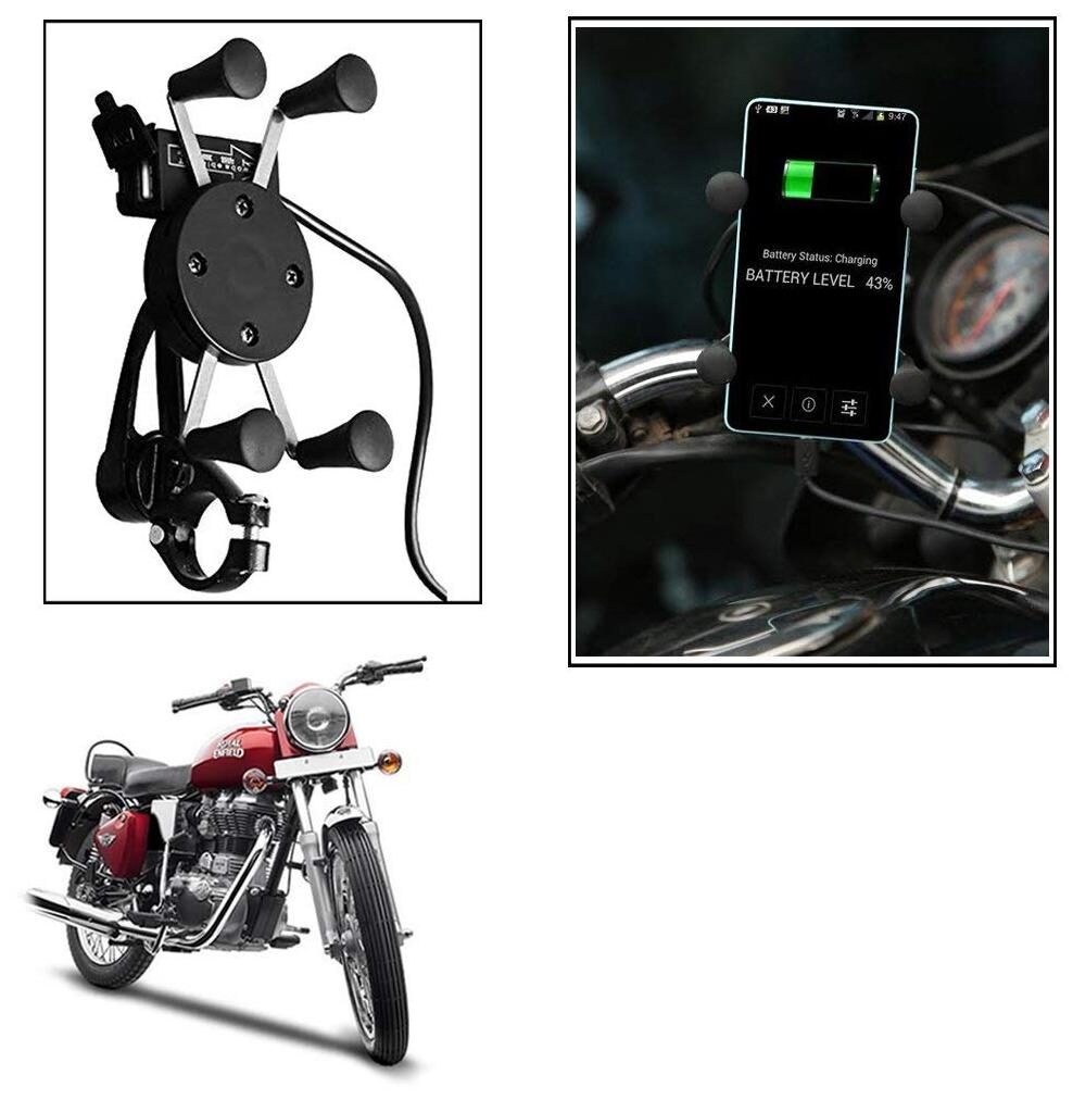 

COS THETA Aluminium Stainless Steel Charging Holder Mobile Holder