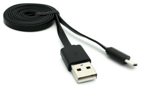 

Black 6ft Long Micro USB Cable Charge Power Wire Sync Cord for CELL PHONES