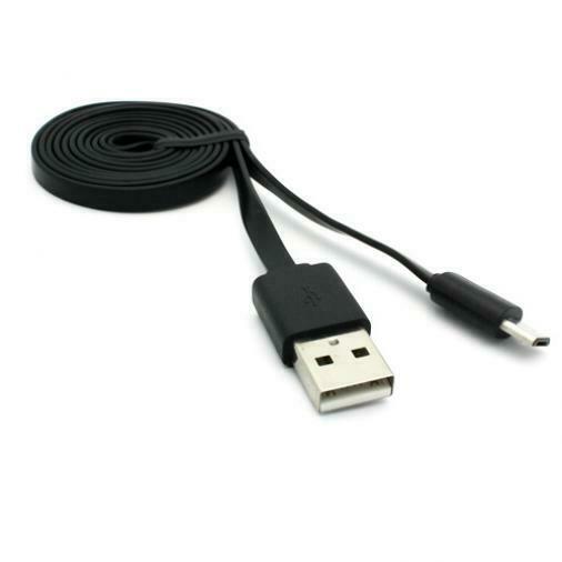 

BLACK 6FT LONG USB CABLE CHARGE POWER WIRE SYNC CORD for SMARTPHONES TABLETS