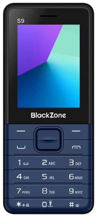 

BlackZone S9 2 4 Display Features phone (BLUE)