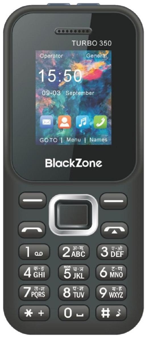 

BlackZone Turbo350 1 8 inch Display features phone (Black Blue)