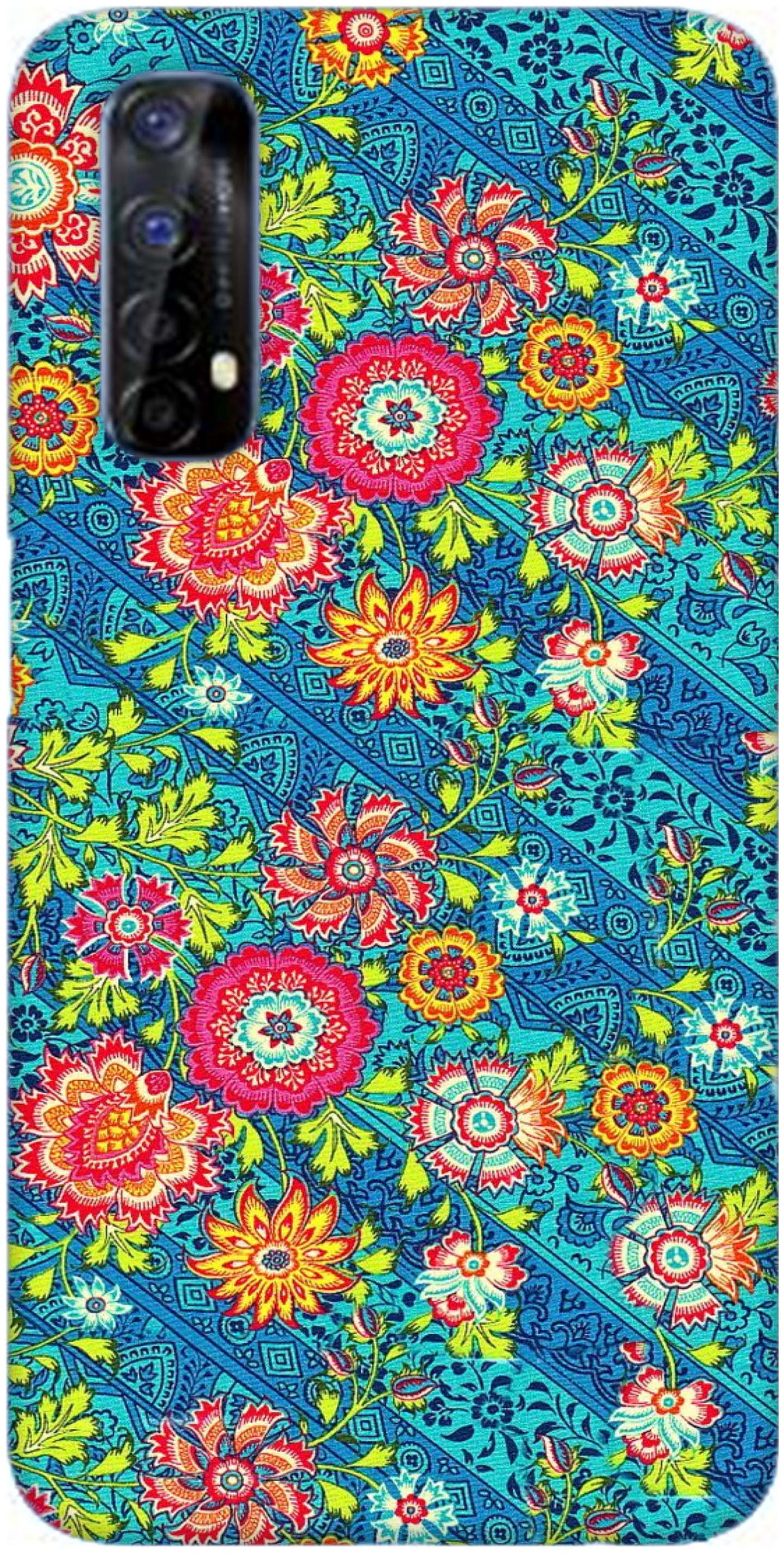 

BMB Shoppe Mobile Printed Designer Soft Back Cover For Realme 7 Multi