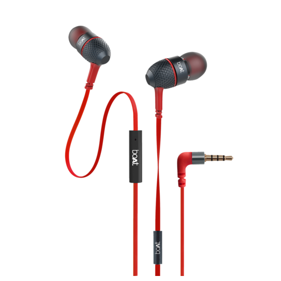 

boAt BASSHEADS In-Ear Wired Headphone ( Red )