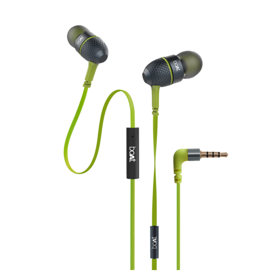 

boAt BASSHEADS In-Ear Wired Headphone ( Neon lime )