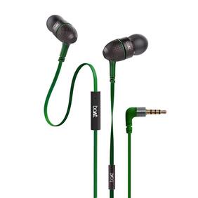 BOAT In-Ear Wired Headphone For All Smartphones (Green)