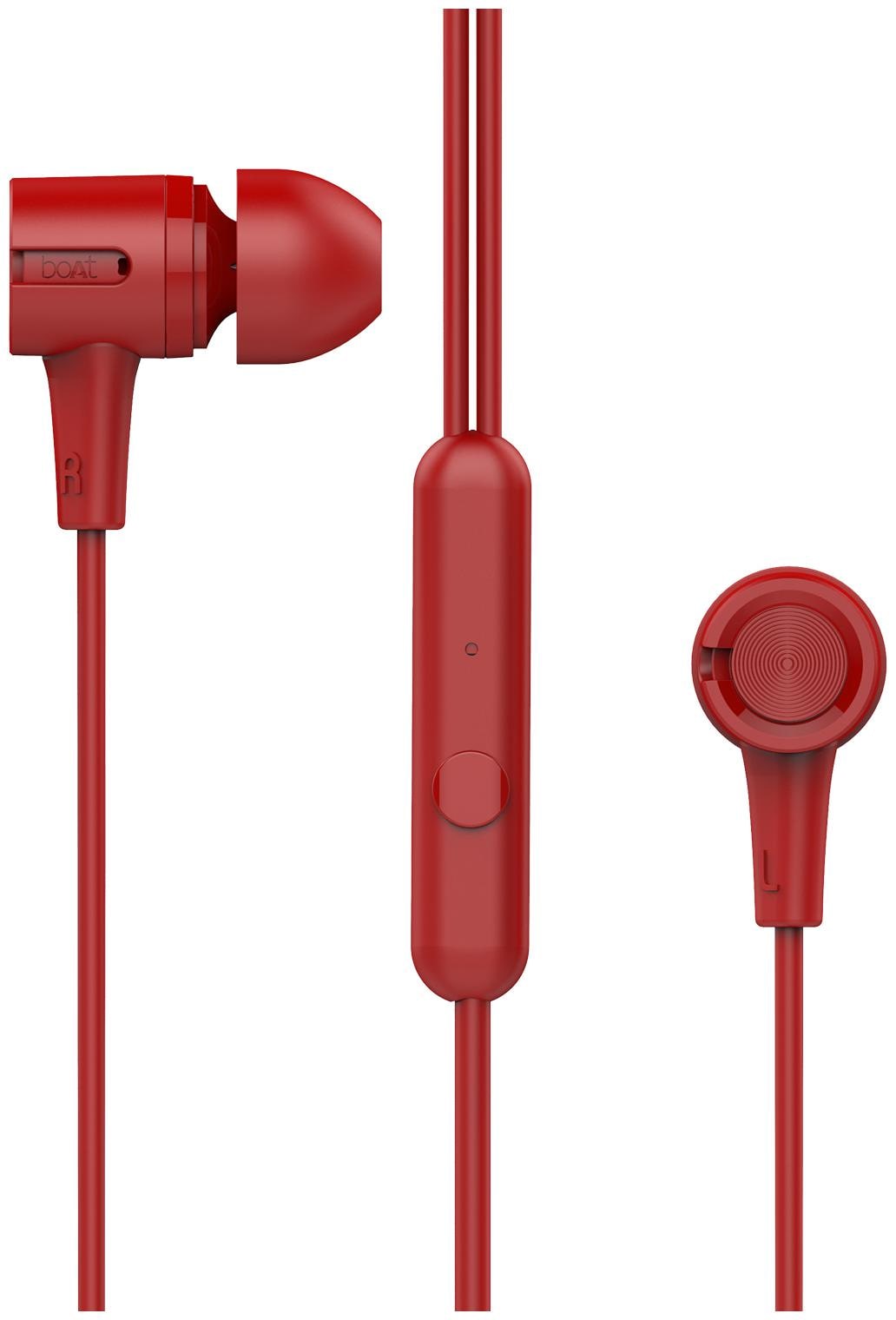 Buy boAt Bassheads 102 InEar Wired Headphone ( Red ) Online at Low