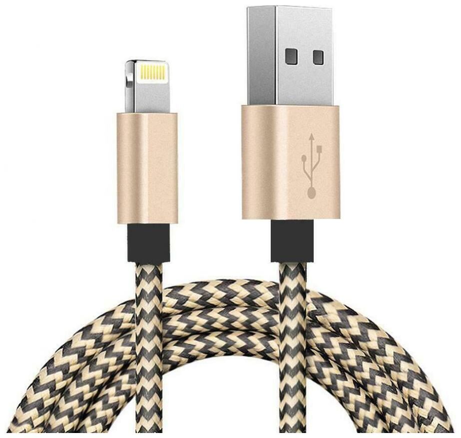 

BRAIDED USB CABLE CHARGE POWER SYNC WIRE 6FT LONG DATA CORD for IPHONE IPADS