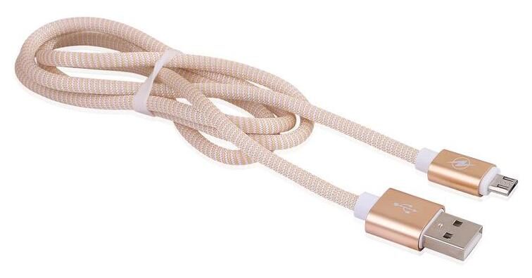 

BRIDGE Micro USB 2 1 A Fancy Premium Quality Fast Charging Data Cable for Samsung Honor Mi VIVO Oppo Huawei (1 Meter) Beige Color Micro USB