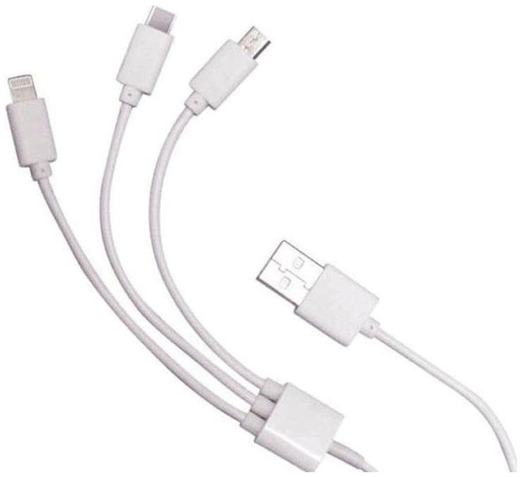 

Britney World 3 in 1 Charging Cable (Android IOS) Type C Lightning and Micro USB for Huawei Mate 20 Pro