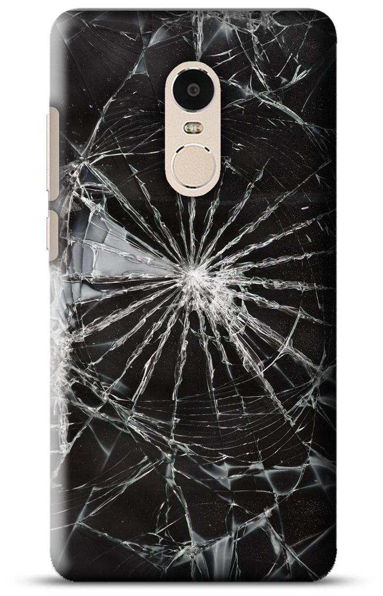 Broken Glass Xiaomi Redmi Note 4 Case by Shop Metro