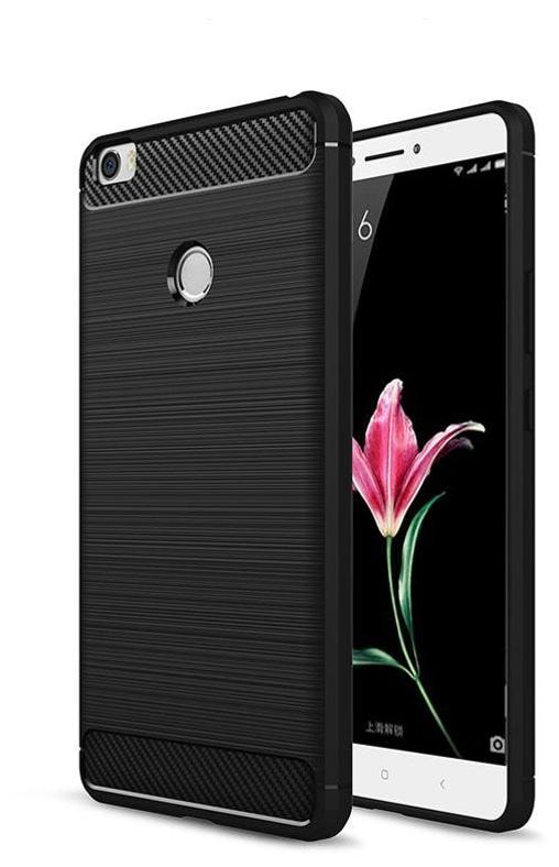 

BRUSHED SHOCKPROOF CARBON FIBER RUGGED TPU BACK CASE COVER FOR XIAOMI MI Y1