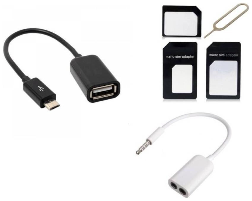 

BTK Mobile Accessories Combo USB and OTG Combo Set Multicolor BTKCPCP10191