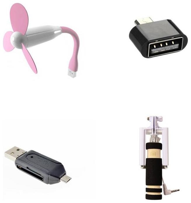 

BTK Mobile Accessories Combo USB and OTG Combo Set Multicolor BTKCPCP10192