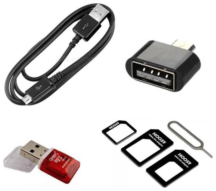 

BTK Mobile Accessories Combo USB and OTG Combo Set Multicolor BTKCPCP10117