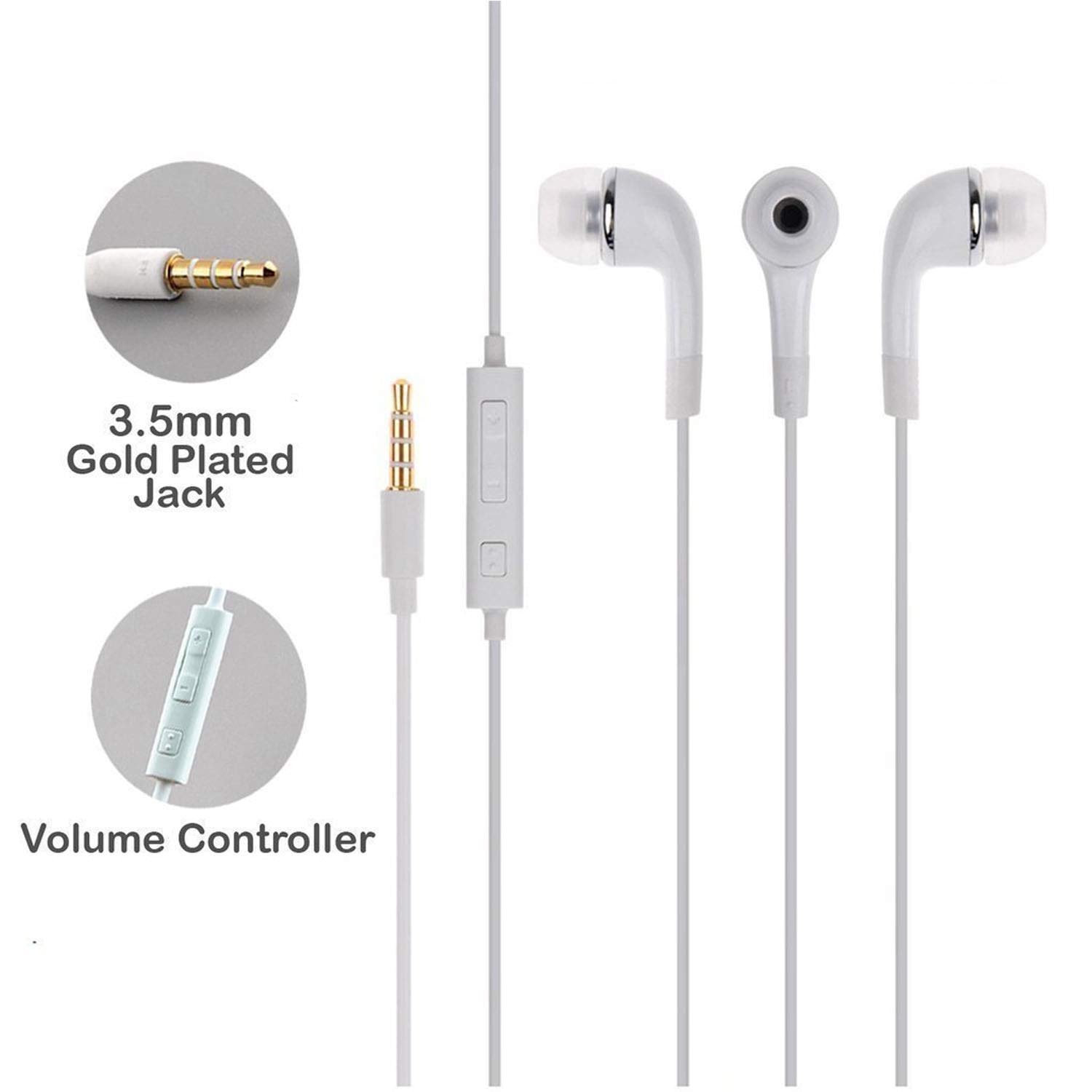 

Buddies Cart In-Ear Wired Headphone ( White )