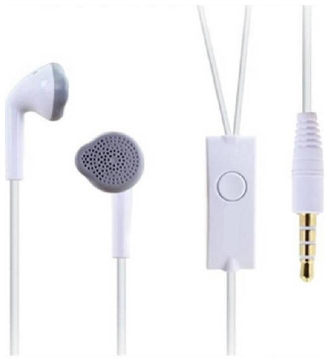

AVYUKTA Earphone SMG Wired Stereo Bass Head Hands-Free Headset Earbud in-Ear Headphone with Mic Calling 3 5mm Jack-06 In-Ear Wired Headphone ( White )