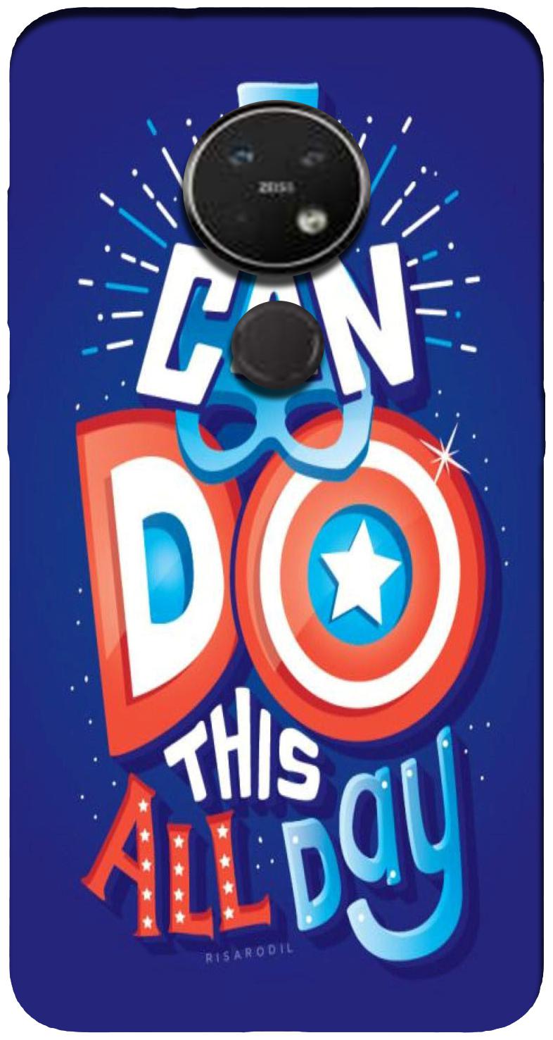 

Buytrend I can Designer Multicolor Back Cover Printed Mobile Back Case And Cover For Nokia 7 2