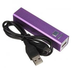 Callmate PBM2600LEDLPU 2600 mAh Power Bank (Purple)