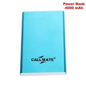 Callmate PBPUMI4000BL 4000 mAh Power Bank (Blue)