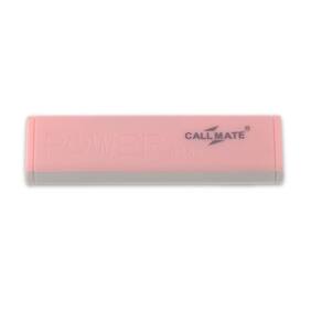 Callmate Power Bank GECKO Grip 2600 mAH - Pink