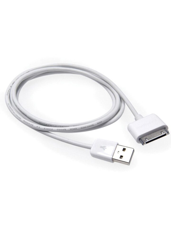 Capdase USB Sync and Charge Cable for Apple iPhone 4/4S, iPad2/3 and iPod White HCCB P002
