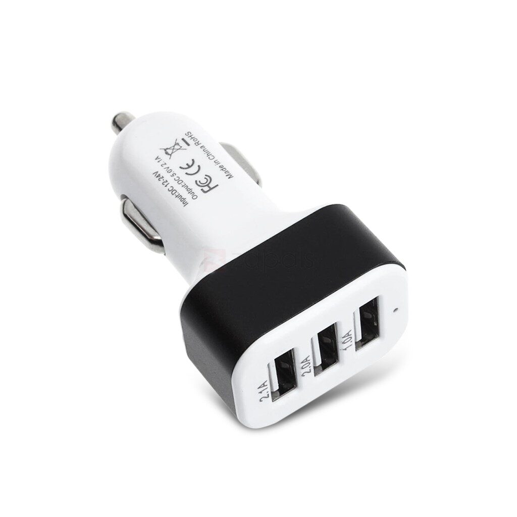 

Captcha 3 Port car charger Adapter for fast charging Car Charger (Multi)