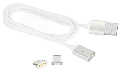 

Captcha Magnetic Charging 2 in 1 (Lightning Micro USB) Cable ( 1 m Assorted )