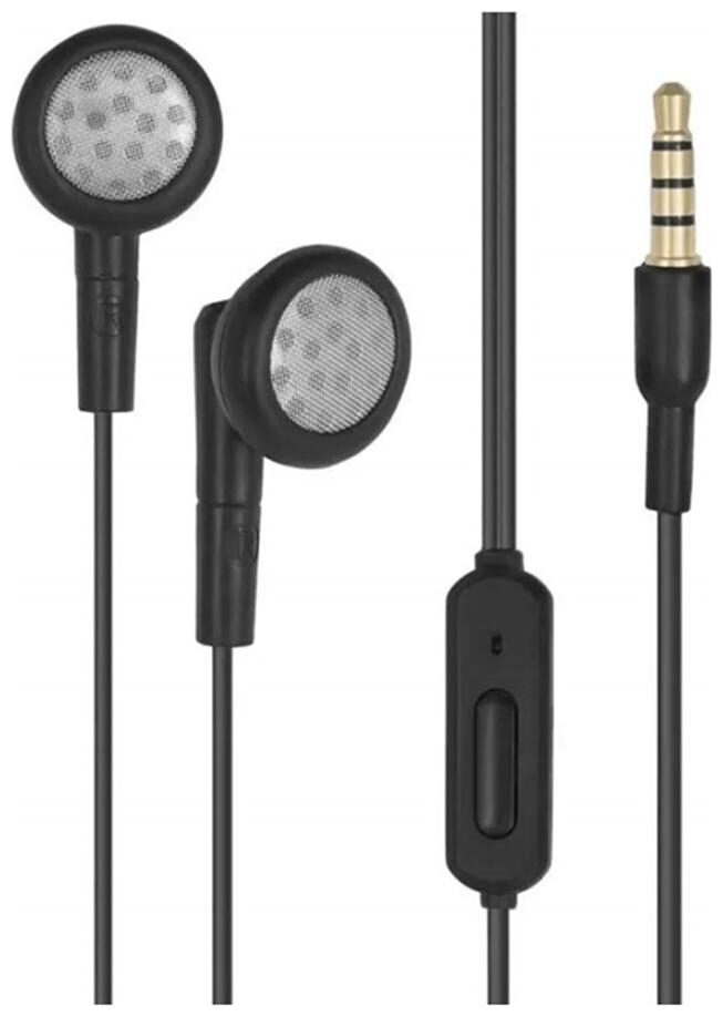 

Captcha Thick Earpohne In-Ear Wired Headphone ( Black )