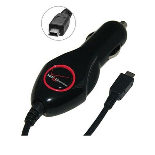 

Car Charger DC Lighter Socket Mini-USB Power Adapter for Cell Phones