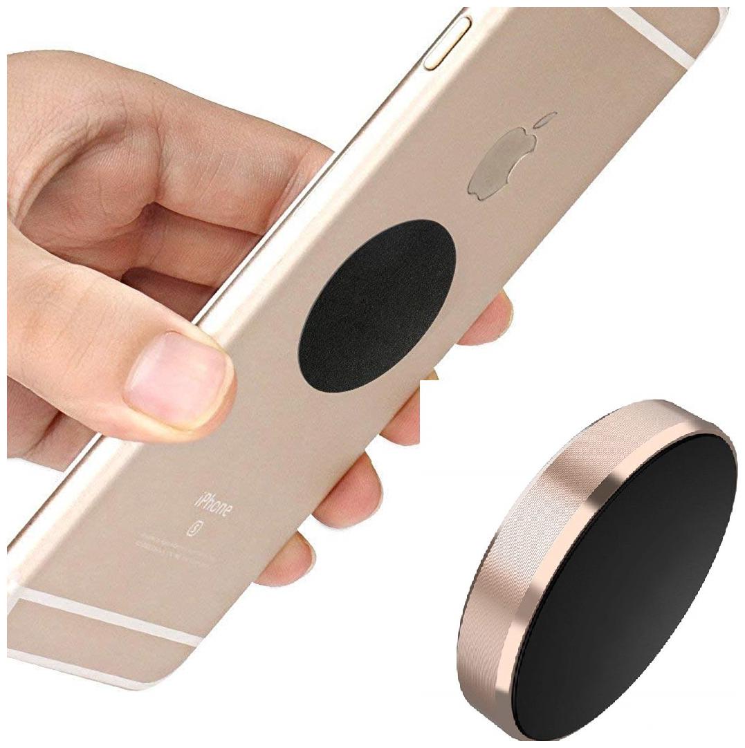 

Car Mobile Holder Aluminium Alloy Metal Body Strong Magnets for iPhone X 8 8Plus 7 6 6s Plus Samsung S9 S9 S7 S6