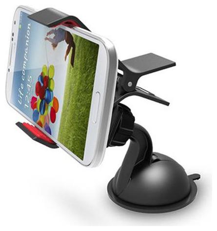 

Car Mobile Holder - Black (Pack of 1)