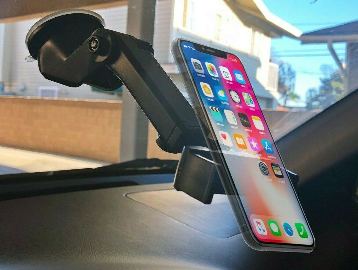

Car Mount Holder Stand Windshield Suction Cup Mount for Cell Phone iPhone X XR
