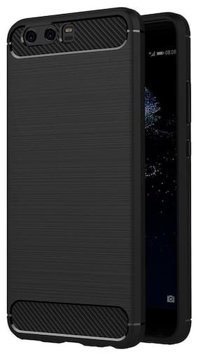 Carbon Fiber Series Protective Premium Back Cover For Xiaomi MI A1 - Black