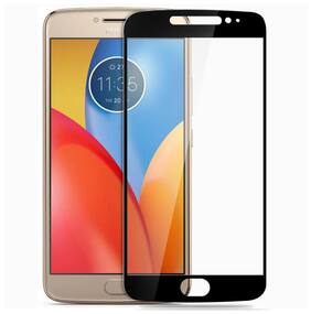 CareFone Motorola Moto E4 Plus Tempered Glass Screen Protector Screen to Screen Fit 9H Hardness Bubble