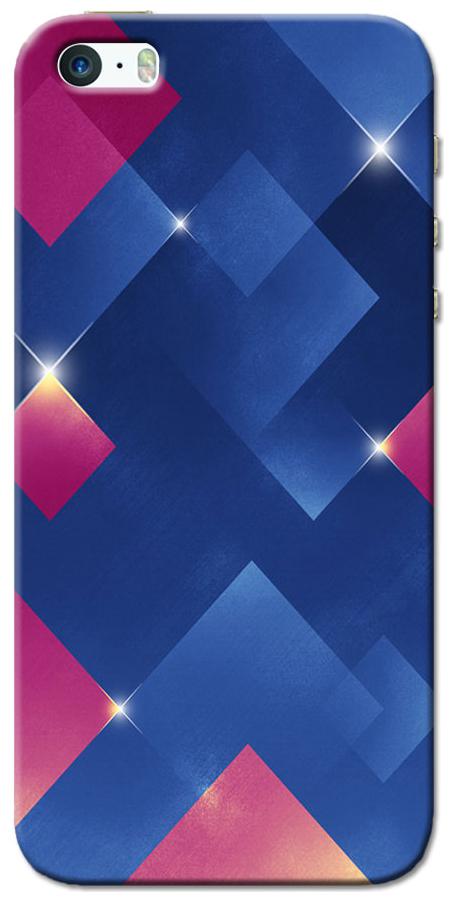 

CASE KING Polycarbonate Hard Back Cover For Apple iPhone 5s ( Multi )
