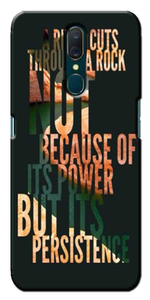 

CASE KING Polycarbonate Designer Back Cover For Oppo F11 ( Multi )