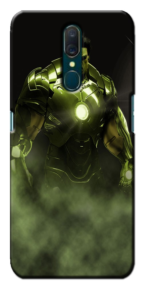 

CASE KING Polycarbonate Designer Back Cover For Oppo F11 ( Multi )