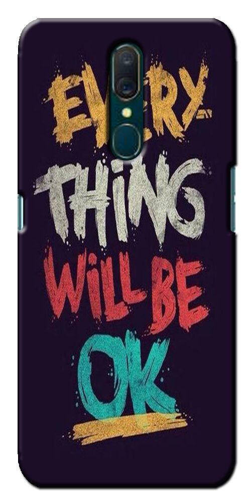 

CASE KING Polycarbonate Designer Back Cover For Oppo F11 ( Multi )