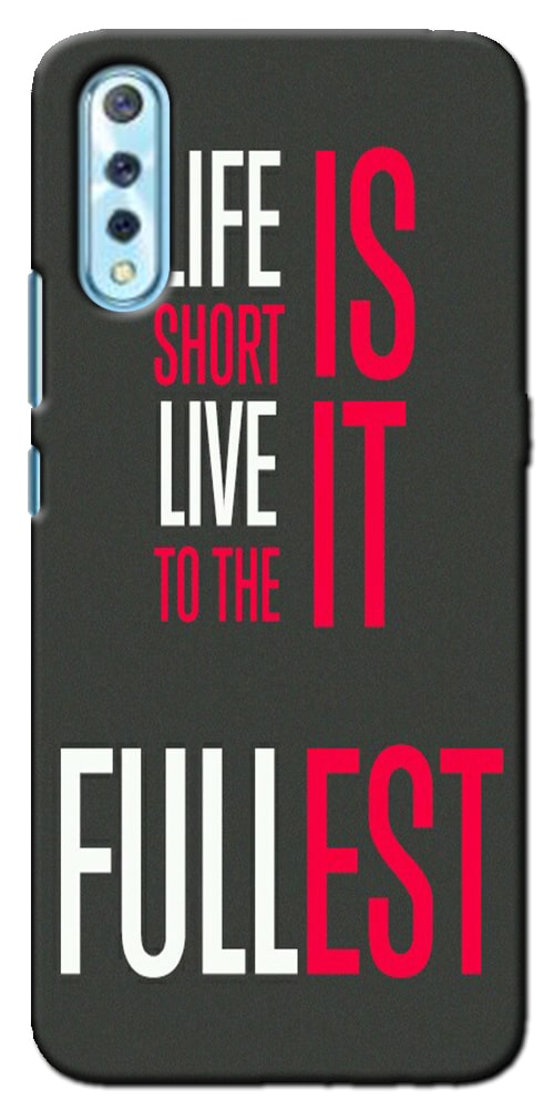 

CASE KING Polycarbonate Designer Back Cover For Vivo S1 ( Multi )