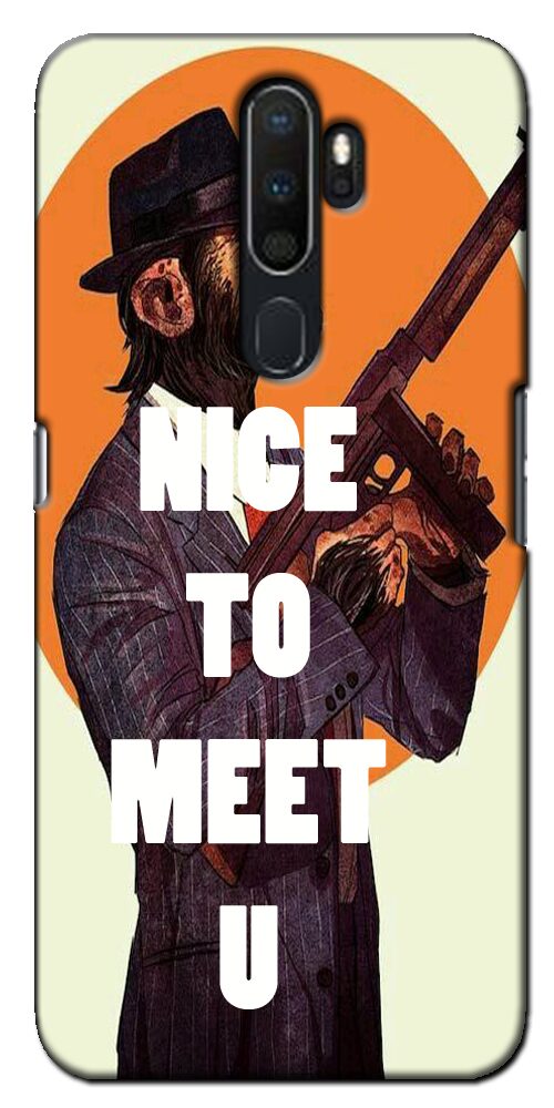 

CASE KING Polycarbonate Designer Back Cover For Oppo A9 2020 ( Multi )