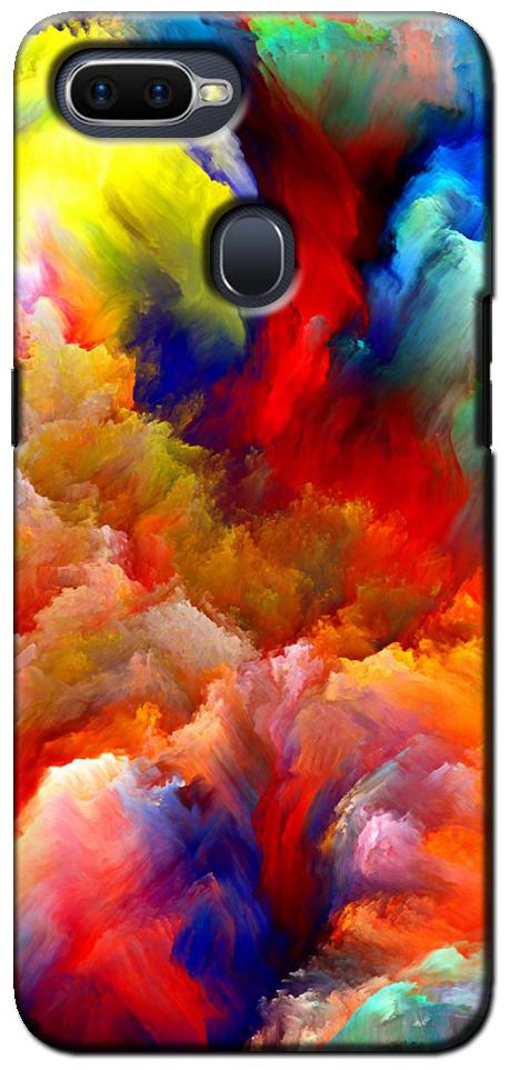 

CASE KING Polycarbonate Hard Back Cover For OPPO F9 ( Multi )