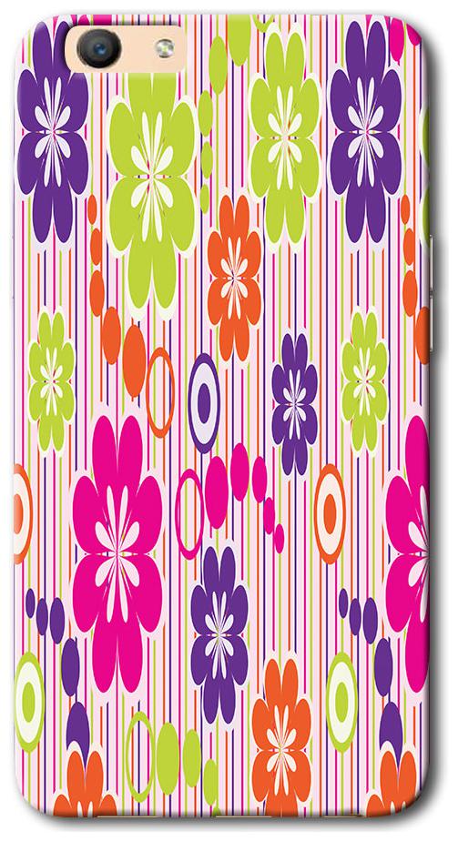 

CASE KING Polycarbonate Hard Back Cover For OPPO F3 ( Multi )