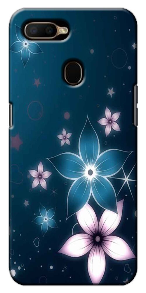 

CASE KING Polycarbonate Designer Back Cover For OPPO A7 ( Multi )