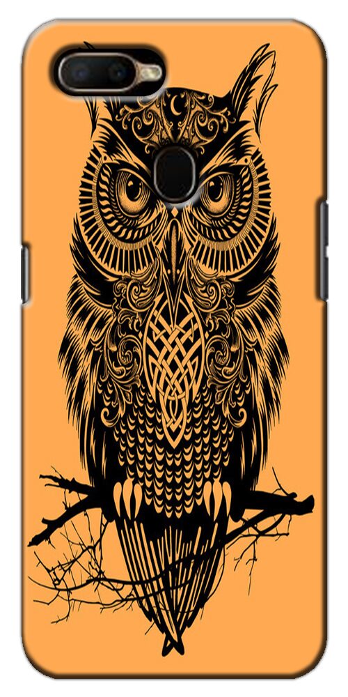

CASE KING Polycarbonate Designer Back Cover For OPPO A7 ( Multi )